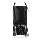 Saint Laurent Fringe Leather Crossbody Bag (SHG-29535)
