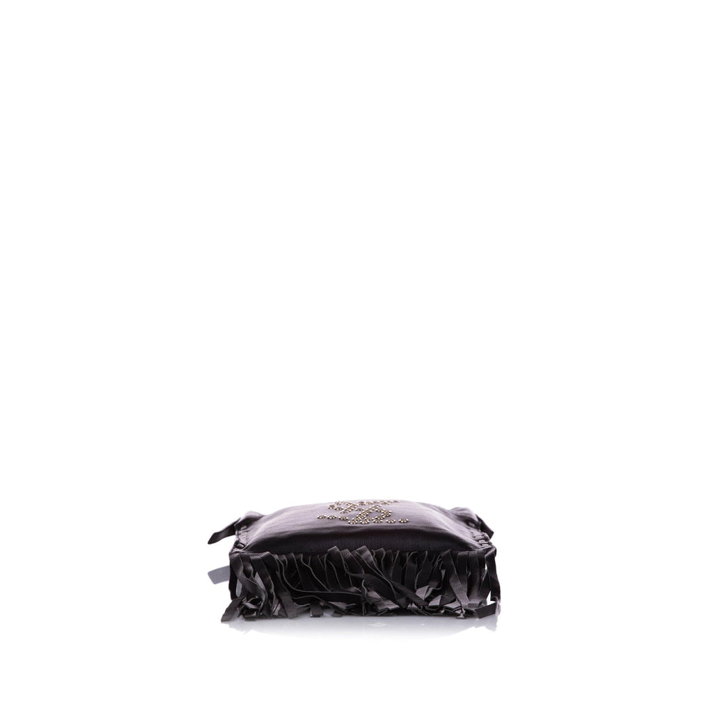 Saint Laurent Fringe Leather Crossbody Bag (SHG-29535)