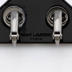 Saint Laurent Gem 80's Triangle Clip On Earrings (SHF-DiEtIv)