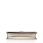 Saint Laurent Metallic Grain de Poudre Classic Kate Clutch (SHF-17619)