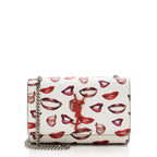 Saint Laurent Grain de Poudre Lips Kate Small Shoulder Bag (SHF-17205)