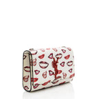 Saint Laurent Grain de Poudre Lips Kate Small Shoulder Bag (SHF-17205)