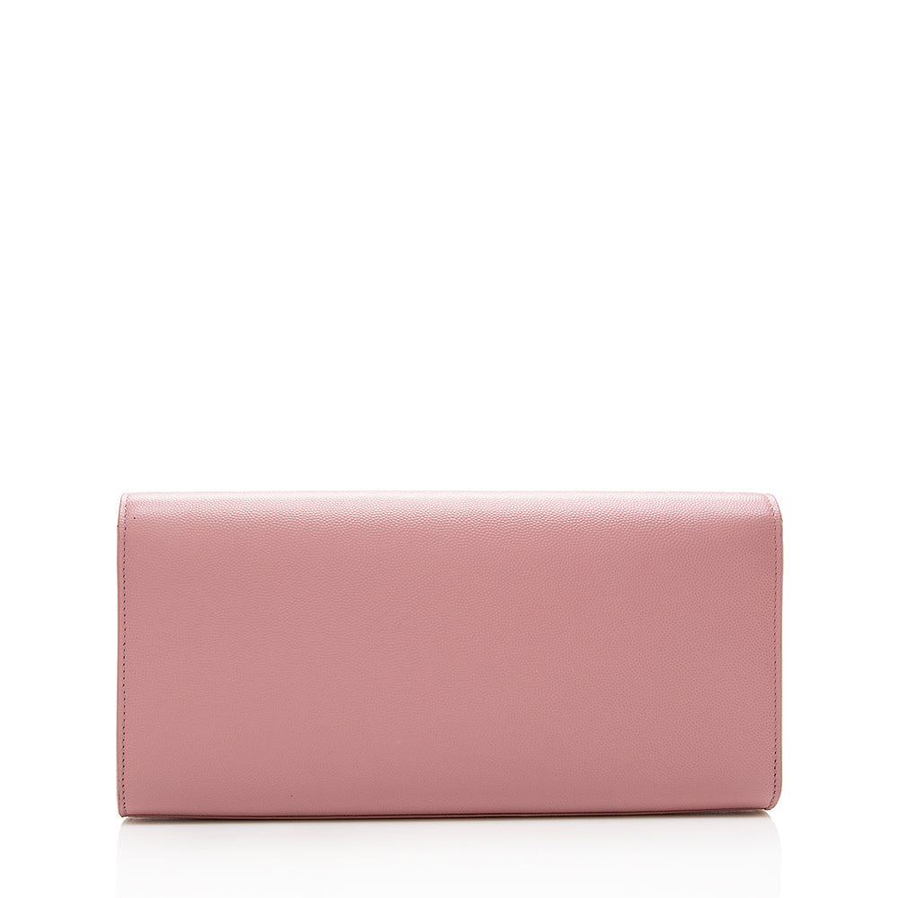 Saint Laurent Grain de Poudre Cassandre Clutch (SHF-18442)