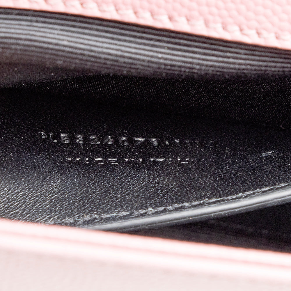 Saint Laurent Grain de Poudre Cassandre Clutch (SHF-18442)