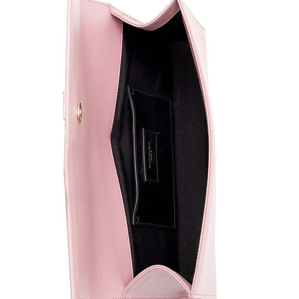 Saint Laurent Grain de Poudre Cassandre Clutch (SHF-18442)