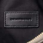 Saint Laurent Grained Lambskin Quilted Becky Double Zip Shoulder Bag (SHF-18175)