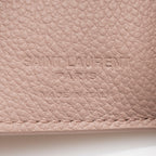 Saint Laurent Grained Leather Tiny Wallet  - FINAL SALE (SHF-17878)