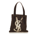 Saint Laurent Kahala Canvas Tote Bag (SHG-29534)