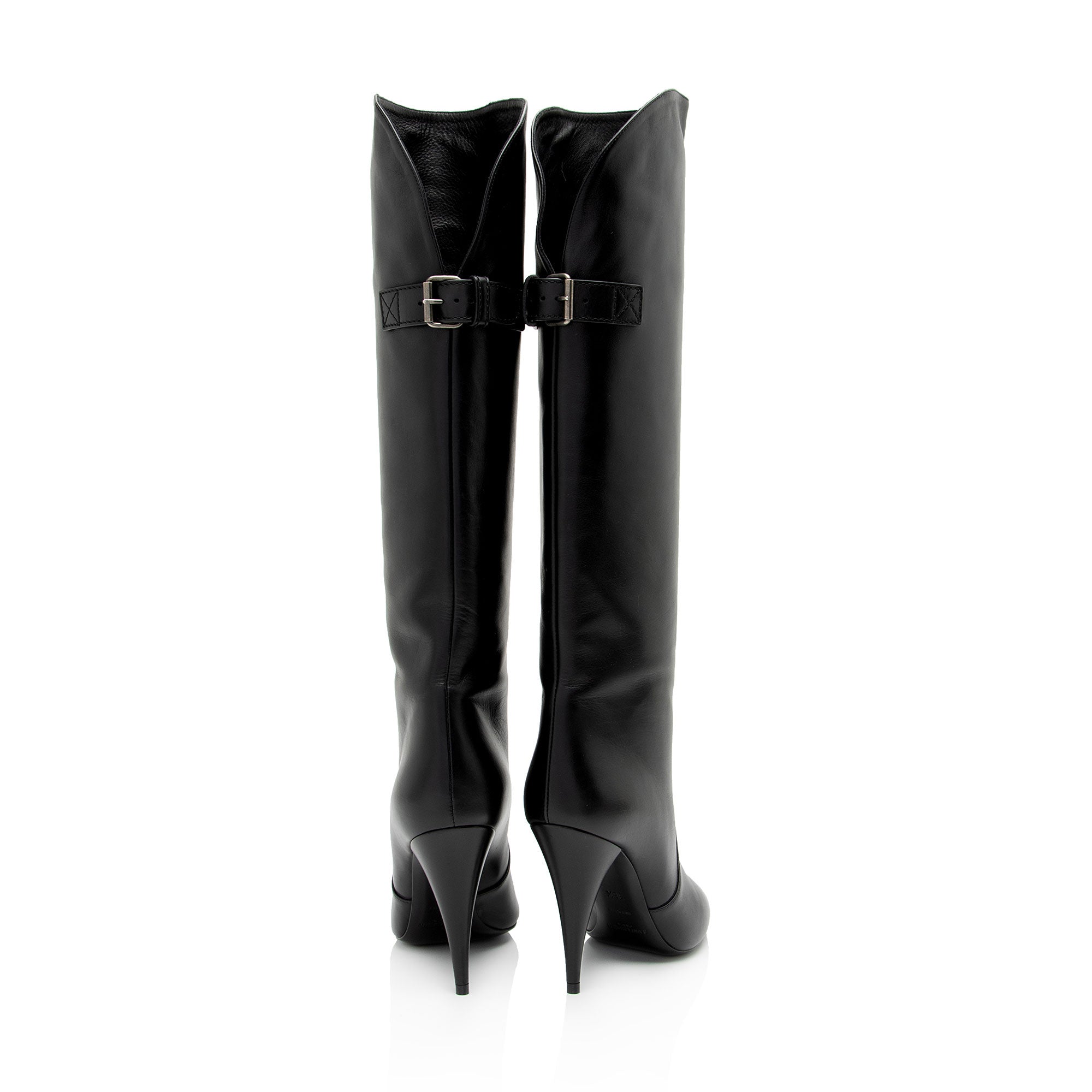 Saint Laurent Lambskin Koller Boots - Size 6.5 / 36.5 (SHF-tuOmY5)