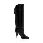 Saint Laurent Lambskin Koller Boots - Size 9.5 / 39.5 (SHF-BTvzK6)