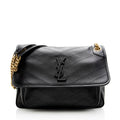 Saint Laurent Lambskin Niki Medium Shoulder Bag (SHF-18293)