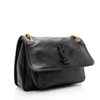 Saint Laurent Lambskin Niki Medium Shoulder Bag (SHF-18293)