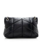 Saint Laurent Lambskin Puffer LouLou Small Shoulder Bag (SHF-18672)