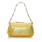 Saint Laurent Leather Baguette Bag (SHG-29637)