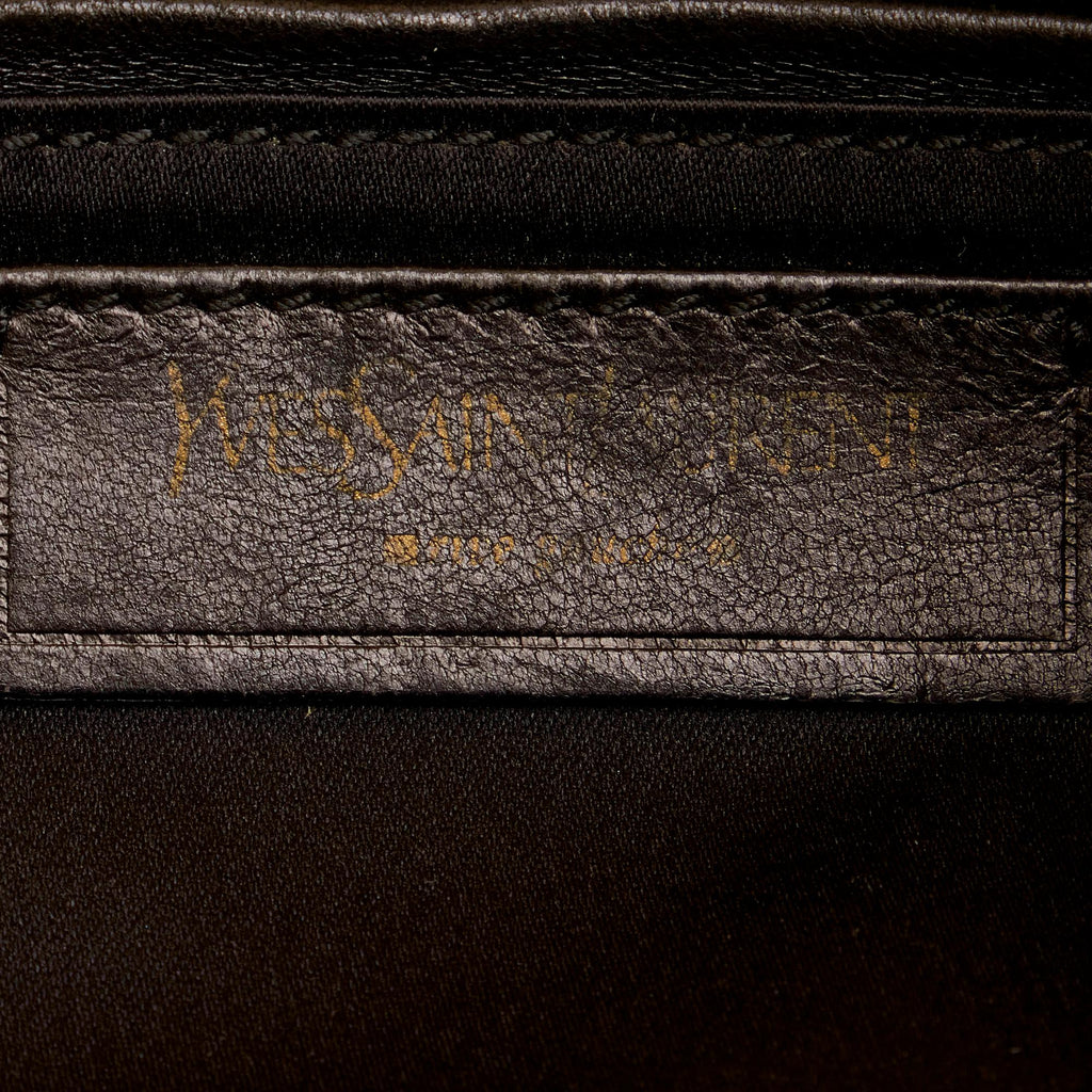 Saint Laurent Leather Baguette Bag (SHG-29637)