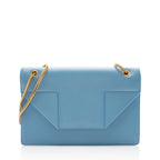 Saint Laurent Leather Betty Medium Flap Bag (SHF-15154)