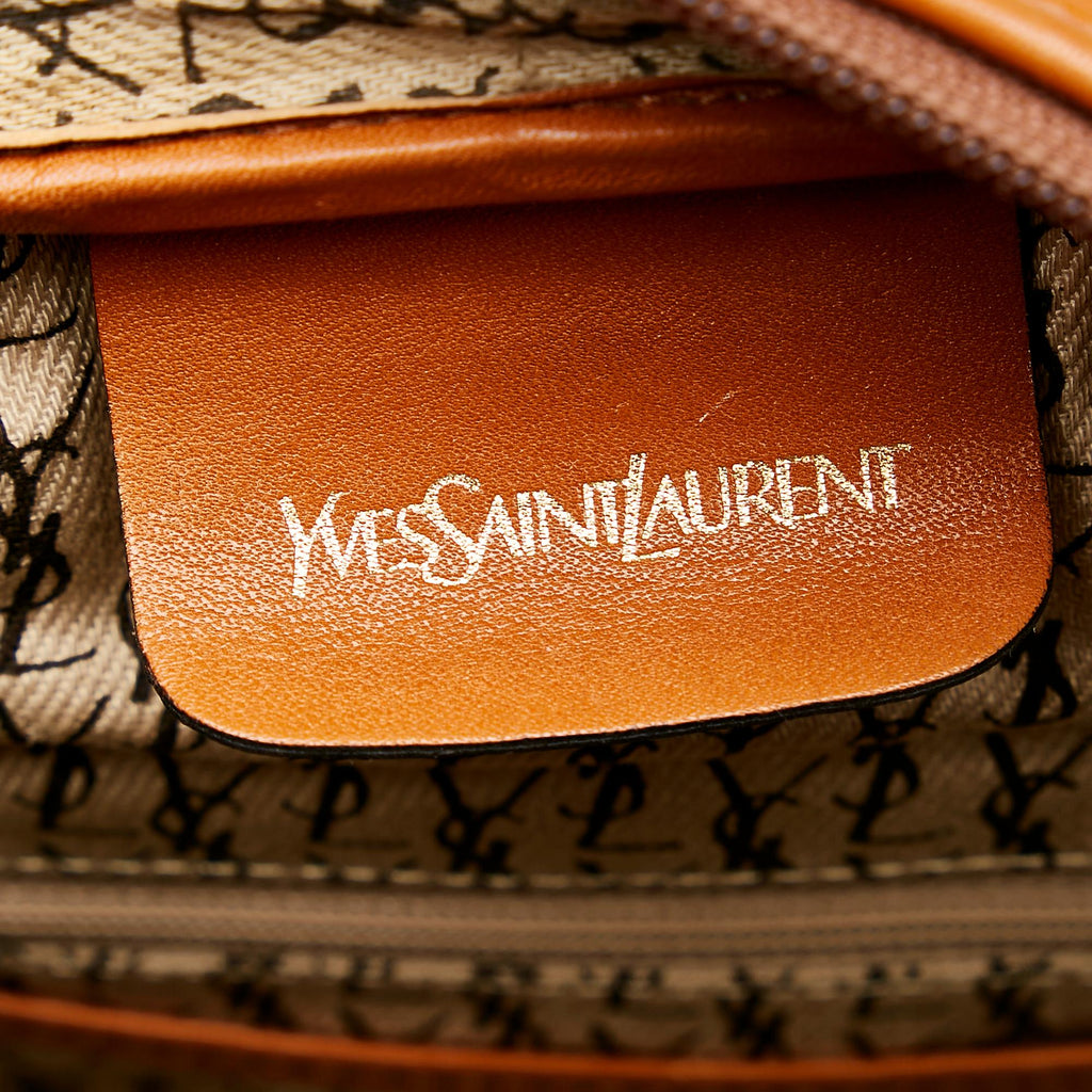 Saint Laurent Leather Boston Bag (SHG-29036)