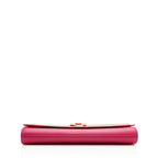 Saint Laurent Leather Chyc Clutch (SHF-12503)