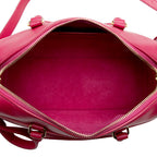 Saint Laurent Leather Classic Baby Duffle Satchel (SHF-13164)
