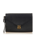Saint Laurent Leather Clutch Bag (SHG-31556)