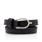 Saint Laurent Leather Double Wrap Bracelet (SHF-tTLufM)