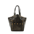 Saint Laurent Leather Downtown Small Tote - FINAL SALE (SHF-13914)