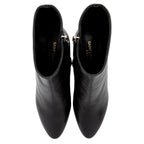 Saint Laurent Leather Lou Ankle Boots - Size 7 / 37 (SHF-9Y9v6s)