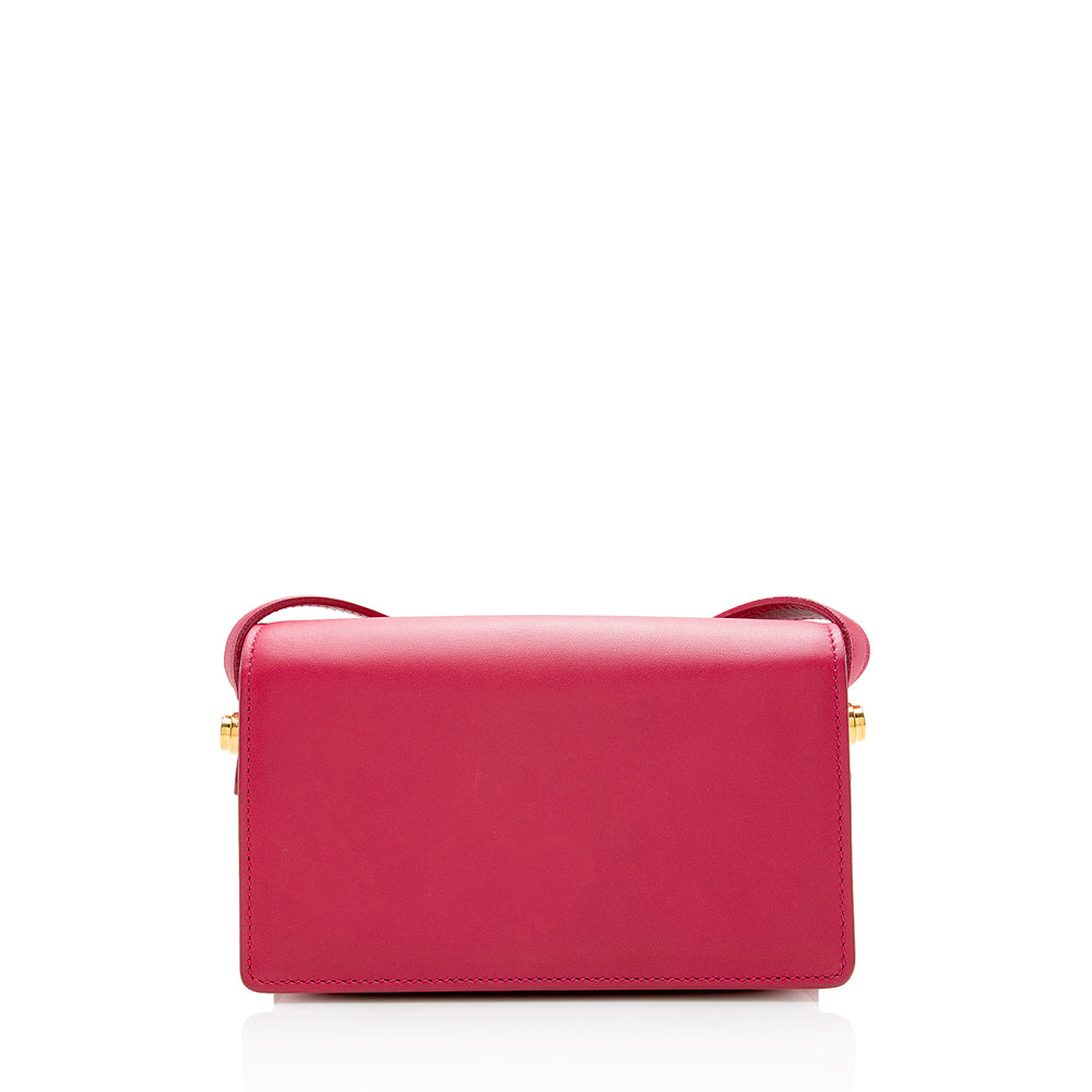 Saint Laurent Leather Lulu Small Shoulder Bag (SHF-15022)