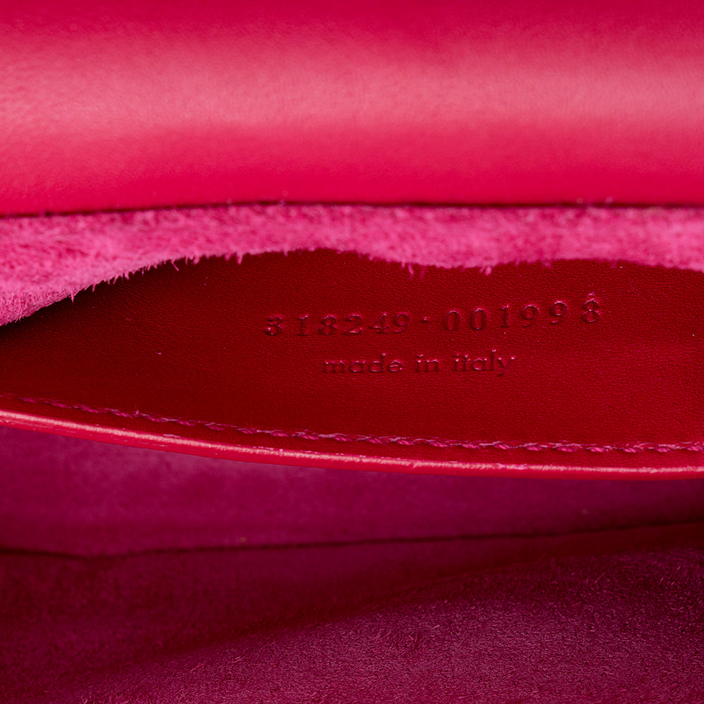 Saint Laurent Leather Lulu Small Shoulder Bag (SHF-15022)