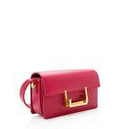 Saint Laurent Leather Lulu Small Shoulder Bag (SHF-15022)