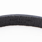 Saint Laurent Leather Monogram Double Wrap Bracelet
