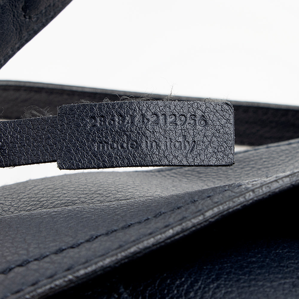 Saint Laurent Leather Muse Two Medium Satchel (SHF-18818)