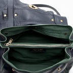 Saint Laurent Leather Muse Two Medium Satchel (SHF-18818)