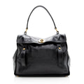 Saint Laurent Leather Muse Two Medium Satchel (SHF-19501)