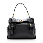 Saint Laurent Leather Muse Two Medium Satchel (SHF-19501)