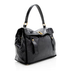 Saint Laurent Leather Muse Two Medium Satchel (SHF-19501)