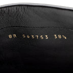 Saint Laurent Leather Opyum Booties - Size 8.5 / 38.5