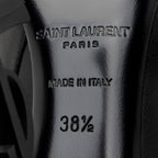 Saint Laurent Leather Opyum Booties - Size 8.5 / 38.5