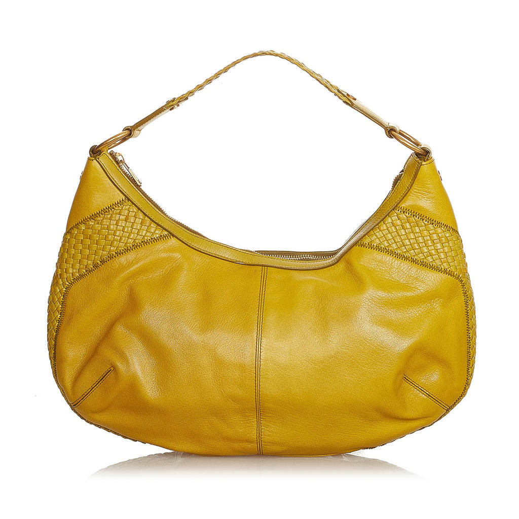 Saint Laurent Leather Shoulder Bag (SHG-25206)