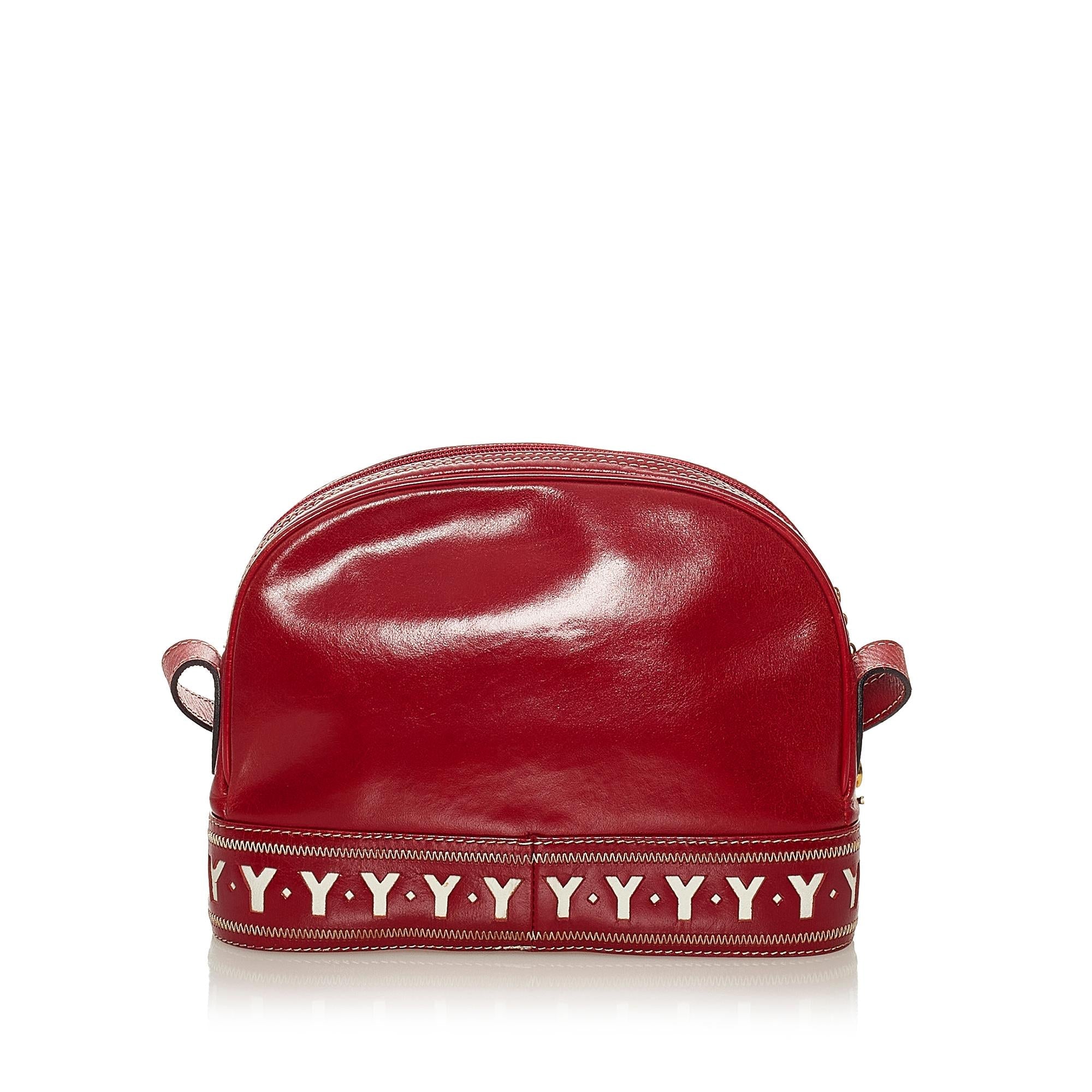 Saint Laurent Leather Shoulder Bag (SHG-27392)