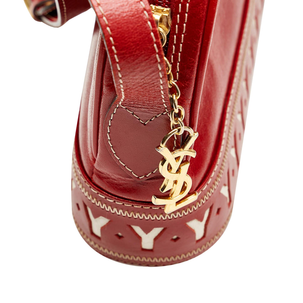Saint Laurent Leather Shoulder Bag (SHG-27392)