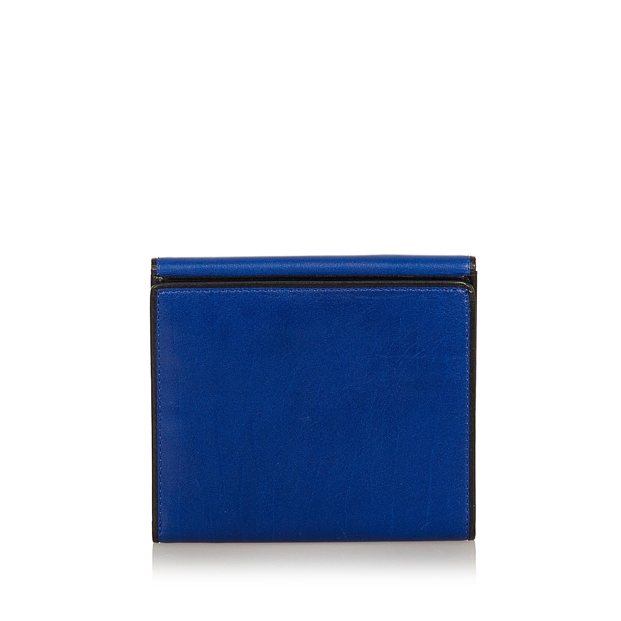 Saint Laurent Leather Small Wallet (SHG-26524)