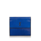 Saint Laurent Leather Small Wallet (SHG-26524)