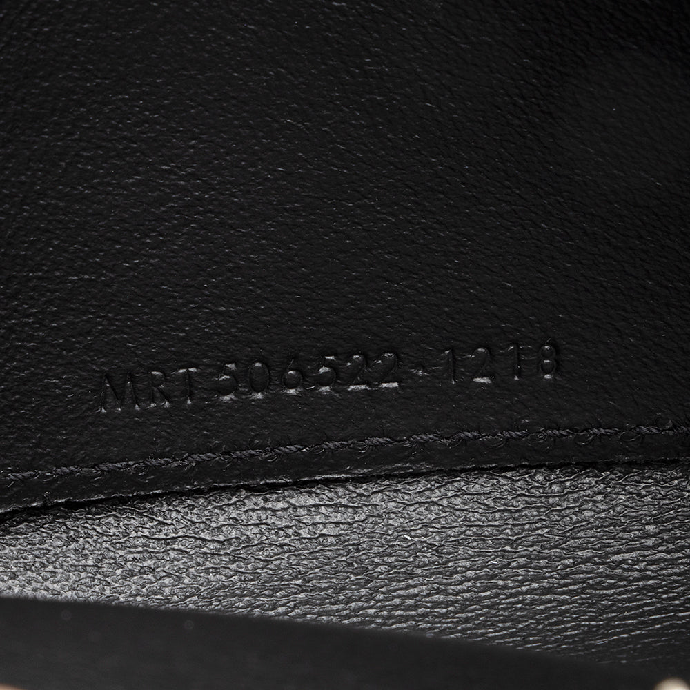 Saint Laurent Leather Star Zippy Wallet (SHF-18050)