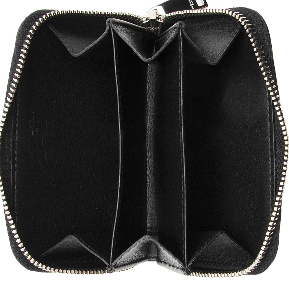 Saint Laurent Leather Star Zippy Wallet (SHF-18050)