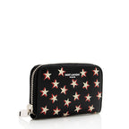 Saint Laurent Leather Star Zippy Wallet (SHF-18050)