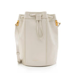 Saint Laurent Leather Talitha Medium Bucket Bag (SHF-16807)