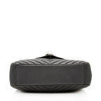 Saint Laurent Matelasse Calfskin Monogram College Large Shoulder Bag (SHF-19382)