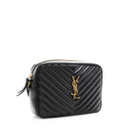 Saint Laurent Matelasse Calfskin Lou Camera Bag (SHF-18235)