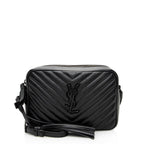 Saint Laurent Matelasse Calfskin Lou Camera Bag (SHF-19945)